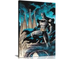 Panther Print Leinwandbild, Motiv Batman, 45,7 x 30,5 cm