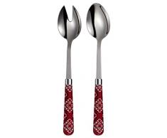 Campagne Orient Salatbesteck, Edelstahl, Rot, 25 x 5 x 3,5 cm