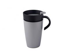 Mepal thermobecher Automatic, Plastik, Silber, 11.5 x 8.8 x 15 cm