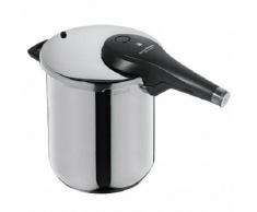 WMF Perfect Premium Schnellkochtopf 8,5l, Schnelltopf 22 cm, Cromargan Edelstahl poliert, Induktion, 2 Kochstufen, All-In-One Drehknopf
