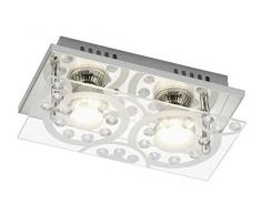 Briloner Leuchten 3585-028 LED Wandleuchte, eckig