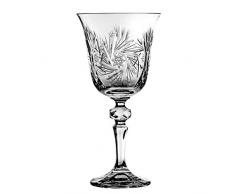 Crystaljulia 1225 Weinglas Crystalite 6 Stück, 220 ml