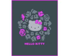 CTI 040867 Fleece Decke Hello Kitty Rosa, 110 x 140 cm