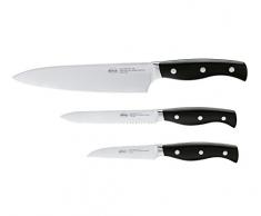 RÖSLE Messerset, Rostfreier Stahl, Silber, 3er-Set