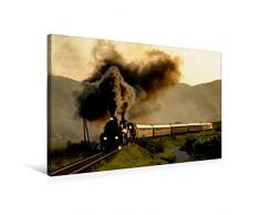 Calvendo Premium Textil-Leinwand 75 cm x 50 cm quer, Eisenbahn wie zu GroÃmutters Zeiten. | Wandbild, Bild auf Keilrahmen, Fertigbild auf echter Leinwand. in der Wachau (A) Technologie Technologie