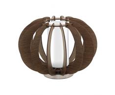 EGLO STELLATO 3 Tischleuchte, Stahl, 60 W, nickel-matt