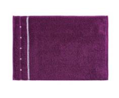 Vossen Quadrati Uni Gästetuch 3er Set Größe: 30 x 50 cm Farbe: 047 / Purple/weiß