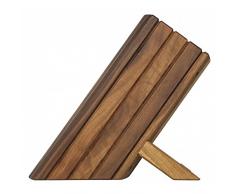 Kai Europe Shun Messerblock, Holz, walnuss, 22x13x23 cm