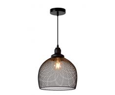 Lucide MESH - Pendelleuchten - Ø 28 cm - E27 - Schwarz