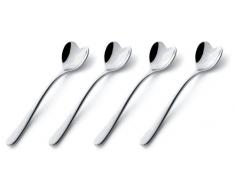 Alessi MMI08SET IL Caffe ALESSI Coffee Spoon Espresso Herz 4-er Set