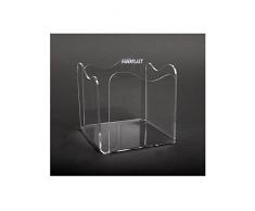 Faberplast Plast Serviettenhalter 15x15 cm durchsichtig