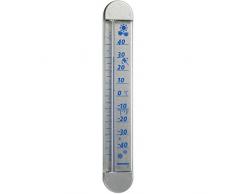 Fackelmann Fensterthermometer 19x4 cm aus Kunststoff/PS, blau, 19x4x4 cm, 63730