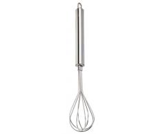 Kitchen Craft Mini Schneebesen, Edelstahl, Silber, 3.8 x 6 x 19.7 cm