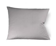 fleuresse Colours Kissenbezug, Mako Satin, grau, 40 x 80 cm