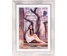 Henzo Aimee 15x20 Frame Weiss Bilderrahmen, Holz, 15 x 20 x 2 cm