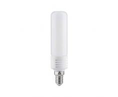 Paulmann 285.13 LED Deco Tube 4,5W E14 230V Opal Warmweiß 28513 Leuchtmittel Lampe