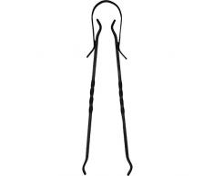 Aubry Gaspard AG1290A Kaminzange, Schmiedeeisen, 50 cm, Schwarz