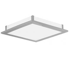 Eglo Wand Deckenleuchte LED Modell Auriga / / 1 x 18 W LED 1330lm, 2 / 38.5 x 38.5 cm / Ausladung 6.5 cm 91684