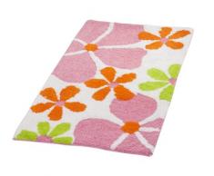 Ridder 7353020-350 Teppich ca. 60 x 100 cm, 100% Cotton Hippy multicolor rosé