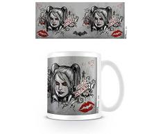 empireposter Batman - Arkham Knight - Harley Quinn - Keramik Tasse - Größe Ø8,5 H9,5cm
