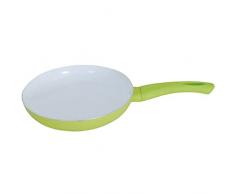 MSV Bratpfanne mit Keramikbeschichtung Ø 26cm aus Aluminium in grün, 26 cm