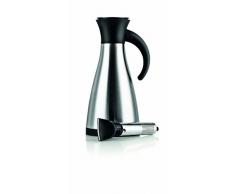 Eva Solo 5706631041577 Isolierkanne mit Teefilter 1 L, edelstahl, 13,5 x 13,5 x 27 cm