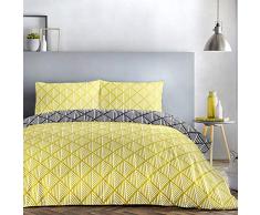 Fusion Bettwäsche-Set für Einzelbett, 52% Polyester, 48% Baumwolle, Ockerfarben