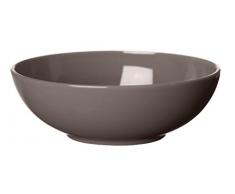 Excelsa Trendy Salatschüssel, Keramik, Grau, 23 x 23 x 9 cm