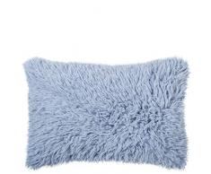 Reborn-Kissenbezug – Kunstfell Kissenhülle – flauschiges und langhaariges Kuschelkissen – 40x60 cm – 515 water – von ’zoeppritz since 1828’