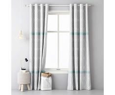 room99 Design Vorhänge 140 x 250 Ösenschal Muster mit Geometrisches Muster Pastellfarben This is it (Malory)