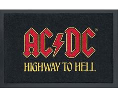 Rockbites Design 1012508810 Fußmatte, Polyamid, Schwarz, 40 x 60 cm