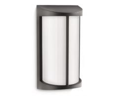 Philips myGarden Wandaussenleuchte Pond, 23W energiesparend, schwarz, 172293016