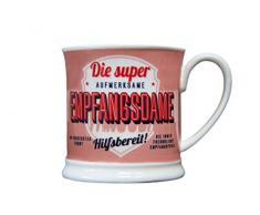 H & H Becher, Porzellan, Mehrfarbig, 12 x 8.7 x 8.7 cm