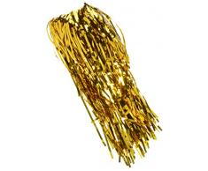 Forum Novelties x76011 türdurchgangs Vorhang, Gold, One Size