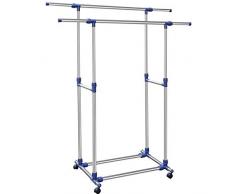 BAKAJI 2831959 Garderobe, Stahl, Mehrfarbig, Einheitsgröße