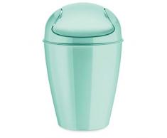 Schwingdeckeleimer 5l DEL S, spa turqoise