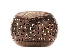 Pauleen 48065 Sunshine Afterglow Solar-Laterne Kupfer für außen-Balkon oder Garten, Metall, 0.005 W