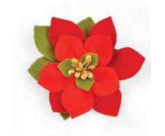 Sizzix Build a Bloom Weihnachtsstern von Pete Hughes Bigz Stanze Plastik/Holz/Stahl mehrfarbig 17.399999999999999 x 14 x 1.9 cm