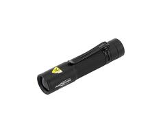 ANSMANN FUTURE T50F Professionelle LED Taschenlampe in schwarz - Helle & kleine Outdoor Lampe mit stufenloser Fokussierung & Clip - ideal für Camping Outdoor Licht Arbeitsleuchte Handlampe - 60 Lumen
