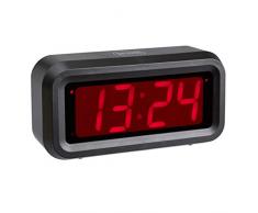 TFA Dostmann ROXY Digitaler Wecker, Digitaluhr, Kunststoff, anthrazit, (L) 130 x (B) 41 x (H) 65 mm