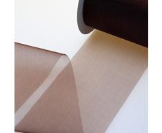 Deko AS GmbH Kristallorganza braun - 70 mm breit - Rolle 25 Meter - 40070 88-R 70