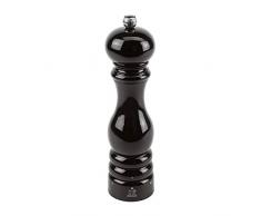 Peugeot Paris u Select Pfeffermühle, Holz, schwarz lackiert, 5,9 x 5,9 x 22 cm