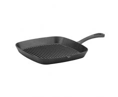 Cuisinart Offene Bratpfanne mit Hilfsgriff 9.25 Square Grill Pan Gusseisen schwarz