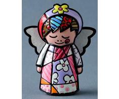 Romero Britto Giftcraft Mini Engelfigur, Keramik, Mehrfarbig, Einheitsgröße