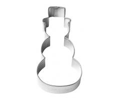 Birkmann 1010629610 Ausstechform, Stahl, grau, 4 x 4 x 5 cm