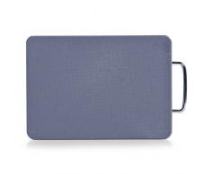 Zeller 26047 Schneidebrett mit Chromgriff, Kunststoff 20 x 1.2 x 28 cm, anthrazit