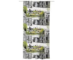 Vallila Oulu Vorhang 140X250 cm Lime, Baumwolle, 250 x 140 cm