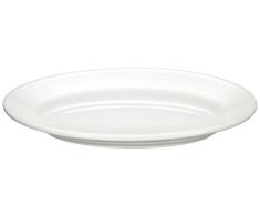 Saturnia Tablett oval cm. 23 Tivoli weiß
