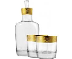 Zwiesel 1872 120628 Hommage Gold Classic Whisky Set, Glas