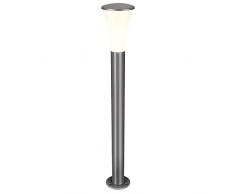 SLV Alpa Cone 100 Stehleuchte, steingrau, E27 ESL, maximal 24 W, IP55 228925